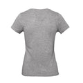 Gris - Back - B&C - T-shirt E190 - Femme