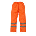 Orange - Front - Yoko - Pantalon de pluie - Adulte