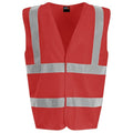 Rouge - Front - PRORTX - Gilet - Adulte