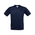 Bleu marine - Front - B&C - T-shirt EXACT - Homme