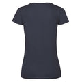 Bleu marine foncé - Back - Fruit of the Loom - T-shirt VALUEWEIGHT - Femme