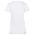 Blanc - Back - Fruit of the Loom - T-shirt VALUEWEIGHT - Femme