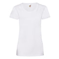 Blanc - Front - Fruit of the Loom - T-shirt VALUEWEIGHT - Femme