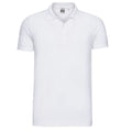 Blanc - Front - Russell - Polo - Homme