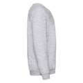 Gris chiné - Side - Fruit of the Loom - Sweat CLASSIC - Enfant
