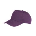 Violet - Front - Result Headwear - Casquette de baseball BOSTON