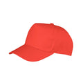 Rouge - Front - Result Headwear - Casquette de baseball BOSTON