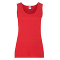 Rouge - Front - Fruit of the Loom - Débardeur VALUEWEIGHT - Femme