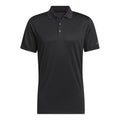 Noir - Front - Adidas Clothing - Polo - Homme