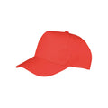 Rouge - Front - Result Genuine Recycled - Casquette de baseball CORE - Enfant