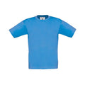 Azur - Front - B&C - T-shirt EXACT - Enfant