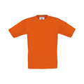 Orange - Front - B&C - T-shirt EXACT - Enfant