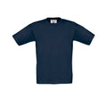 Bleu marine - Front - B&C - T-shirt EXACT - Enfant