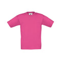 Fuchsia - Front - B&C - T-shirt EXACT - Enfant