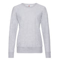 Gris chiné - Front - Fruit of the Loom - Sweat - Femme