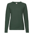Vert bouteille - Front - Fruit of the Loom - Sweat - Femme