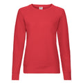 Rouge - Front - Fruit of the Loom - Sweat - Femme