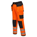 Orange - Noir - Side - Portwest - Pantalon - Homme