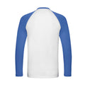 Blanc - Bleu roi - Back - Fruit of the Loom - T-shirt - Homme
