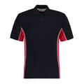 Bleu marine - Rouge - Blanc - Front - GAMEGEAR - Polo TRACK - Homme