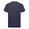 Bleu marine foncé - Back - Fruit of the Loom - T-shirt ORIGINAL - Homme