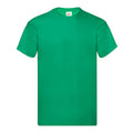 Vert Kelly - Front - Fruit of the Loom - T-shirt ORIGINAL - Homme