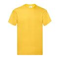 Tournesol - Front - Fruit of the Loom - T-shirt ORIGINAL - Homme