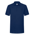 Bleu marine - Front - Fruit of the Loom - Polo 65-35 - Homme