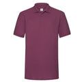 Bordeaux - Front - Fruit of the Loom - Polo 65-35 - Homme
