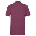Bordeaux - Back - Fruit of the Loom - Polo 65-35 - Homme