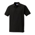 Noir - Front - Russell - Polo ULTIMATE CLASSIC - Homme
