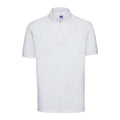 Blanc - Front - Russell - Polo CLASSIC - Homme
