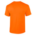 Orange fluo - Back - Gildan - T-shirt - Adulte