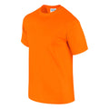 Orange fluo - Side - Gildan - T-shirt - Adulte