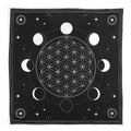 Noir - blanc - Front - Something Different - Nappe d'autel MOON PHASE