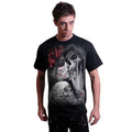 Noir - Gris - Rouge - Side - Spiral Direct - T-shirt DEAD KISS - Homme