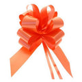 Orange - Front - Apac - Nœud  pour cadeaux 50 mm (Lot de 20)
