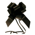Noir - Front - Apac - Nœud  pour cadeaux 50 mm (Lot de 20)