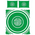 Vert - Front - Celtic FC - Parure de lit DOUBLE
