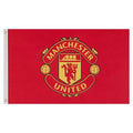 Rouge - Front - Manchester United - Drapeau officiel