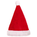 Rouge - blanc - Front - Seasons Greetings - Bonnet de Père Noël