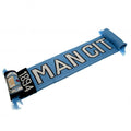 Bleu - Noir - Front - Manchester City FC - Écharpe NERO - Adulte