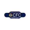 Bleu marine - Blanc - Front - Chelsea FC - Plaque de porte RETRO YEARS