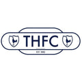 Blanc - Bleu - Front - Tottenham Hotspur FC - Plaque de porte RETRO YEARS