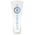 Transparent-Bleu - Front - Chelsea FC - Verre à bière officiel