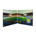Multicolore - Front - Portefeuille en cuir officiel Aston Villa FC - Homme
