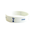 Blanc - Back - Bracelet officiel en caoutchouc du club de football Tottenham Hotspur