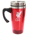 Rouge - Front - Liverpool FC - Mugs de voyage isotherme