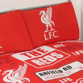 Rouge-blanc - Side - Liverpool FC - Parure de lit