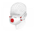 Blanc - Rouge - Front - Vitrex - Masque de protection respiratoire avec filtre - Adulte